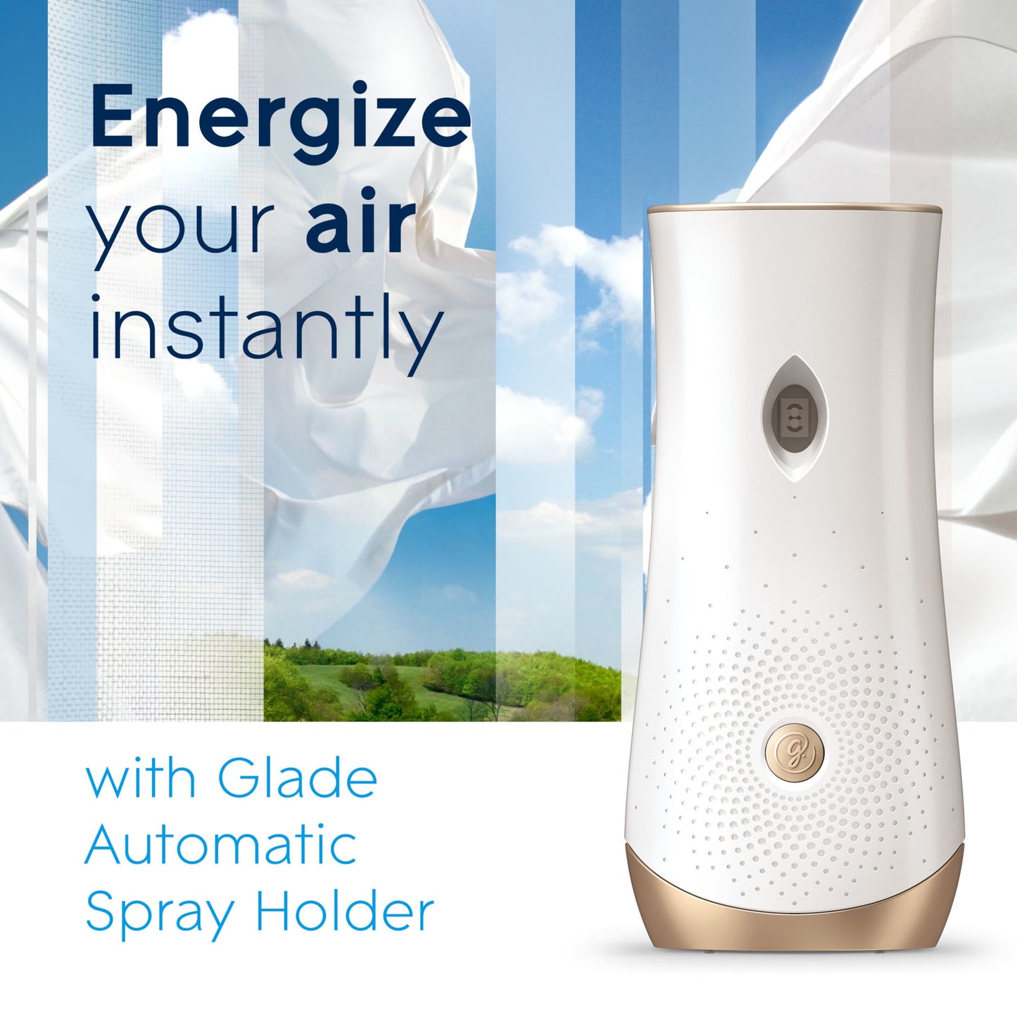 Glade Automatic Air Freshener Refill Spray Value Pack, Clean Linen, 2 Count