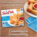 SeaPak Shrimp Spring Rolls with Sweet Chili Sauce, Easy to Bake, Frozen, 20 oz