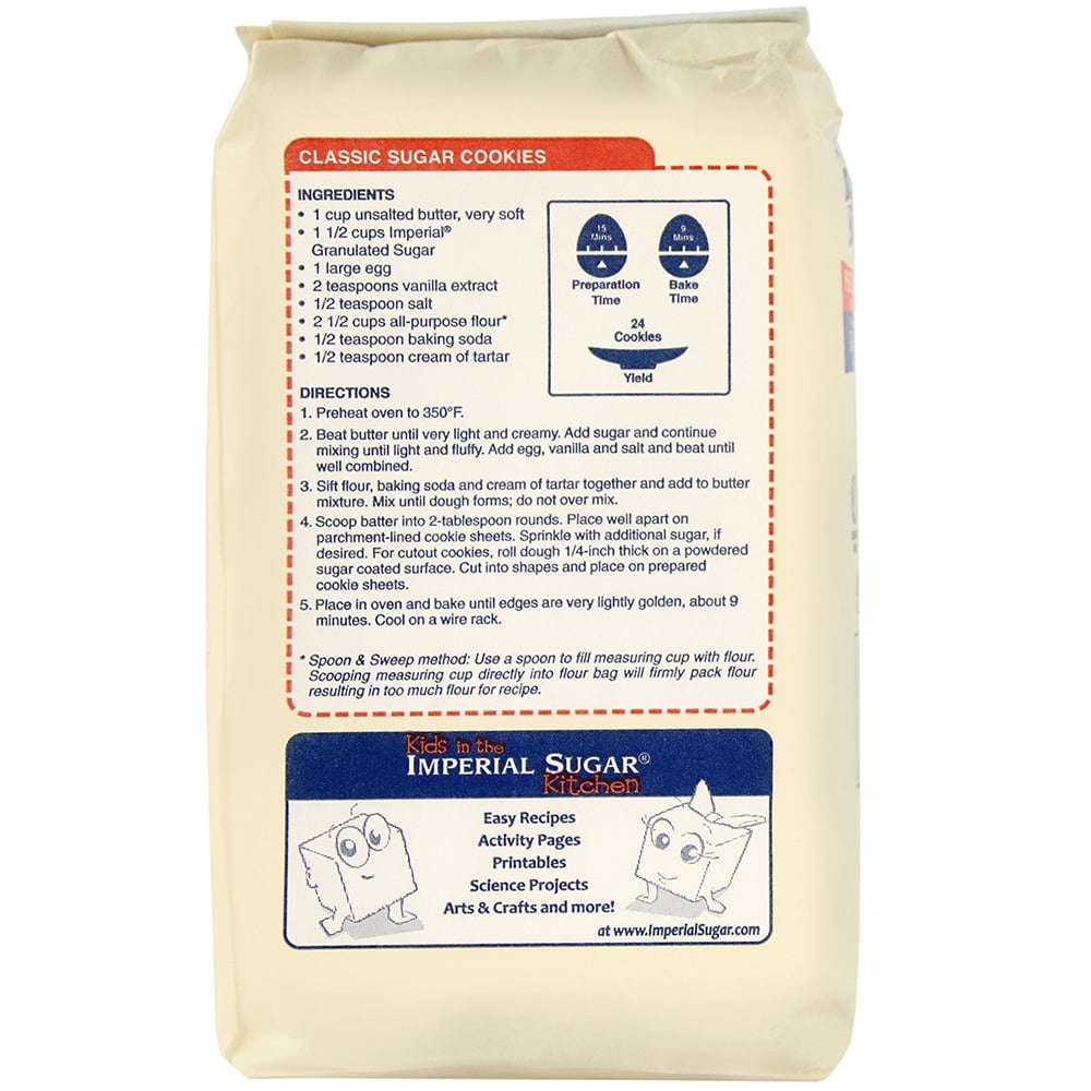 Imperial Sugar Extra Fine Granulated Sugar, 4 lb