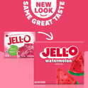 Jell-O Watermelon Artificially Flavored Gelatin Dessert Mix, 3 oz Box