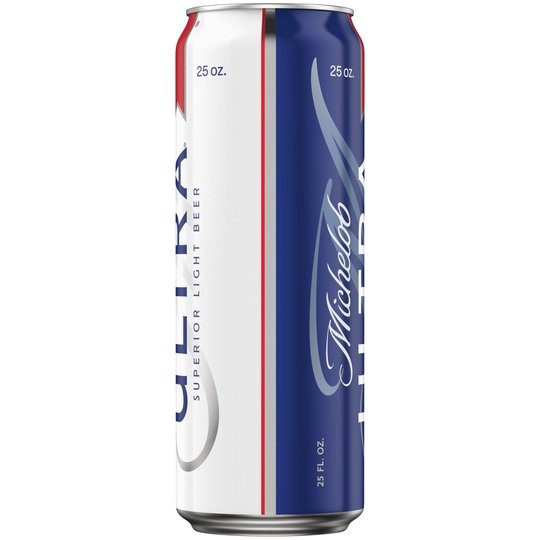 Michelob ULTRA Light Beer, 25 fl oz 1 Can, 4.2 % ABV, Domestic, 3.2% ABV
