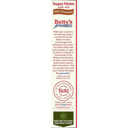 Betty Crocker Favorites Super Moist Milk Chocolate Cake Mix, 13.25 oz.