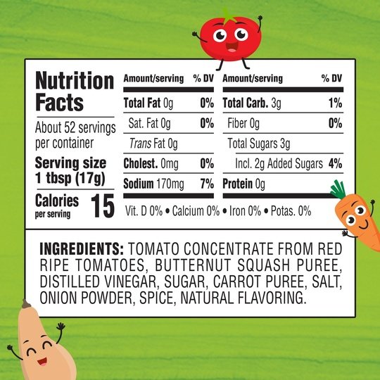 Heinz Tomato Ketchup with a Blend of Veggies, 31 oz Bottle