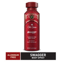 Old Spice Aluminum Free Body Spray for Men, Swagger, 5.1 oz