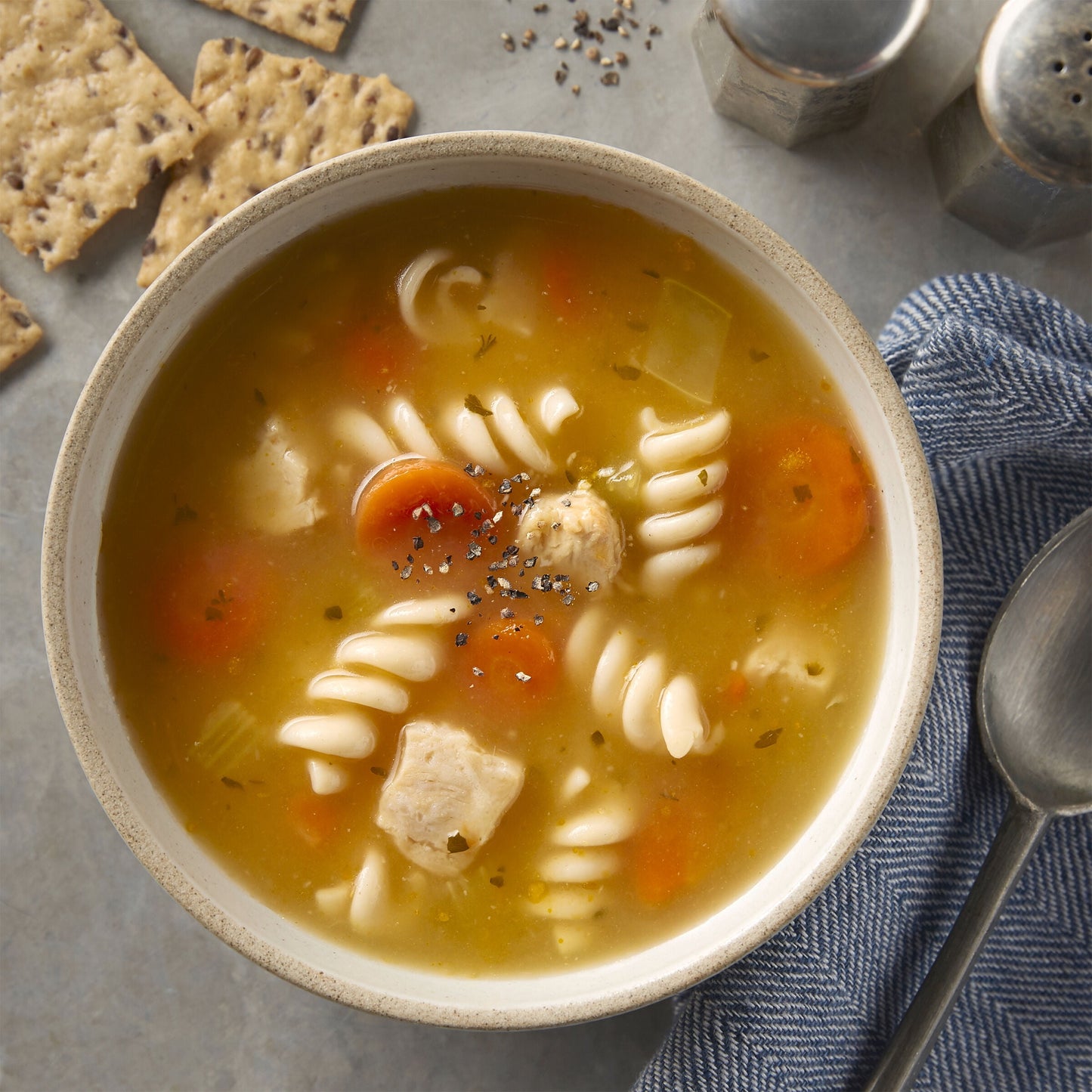 Progresso Traditional, Hearty Chicken & Rotini Canned Soup, 19 oz.