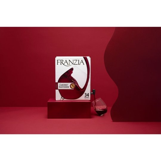 Franzia Vintner Select Cabernet Sauvignon Red Wine, 5 L Bag In Box, ABV 12.50%