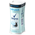 Degree Ultra Clear Long Lasting Women's Antiperspirant Deodorant Stick Twin Pack, Pure Clean, 2.6 oz