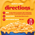 Velveeta Shells and Cheese Original Macaroni and Cheese Dinner, 3 ct Pack, 12 oz Boxes