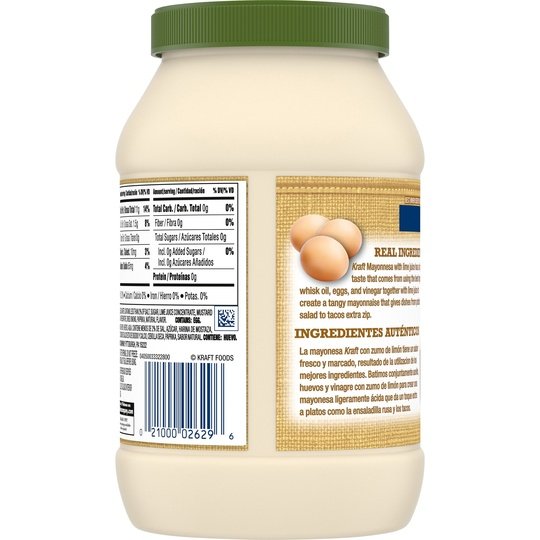 Kraft Mayonesa (Mayonnaise) with Lime Juice, 30 fl oz Jar