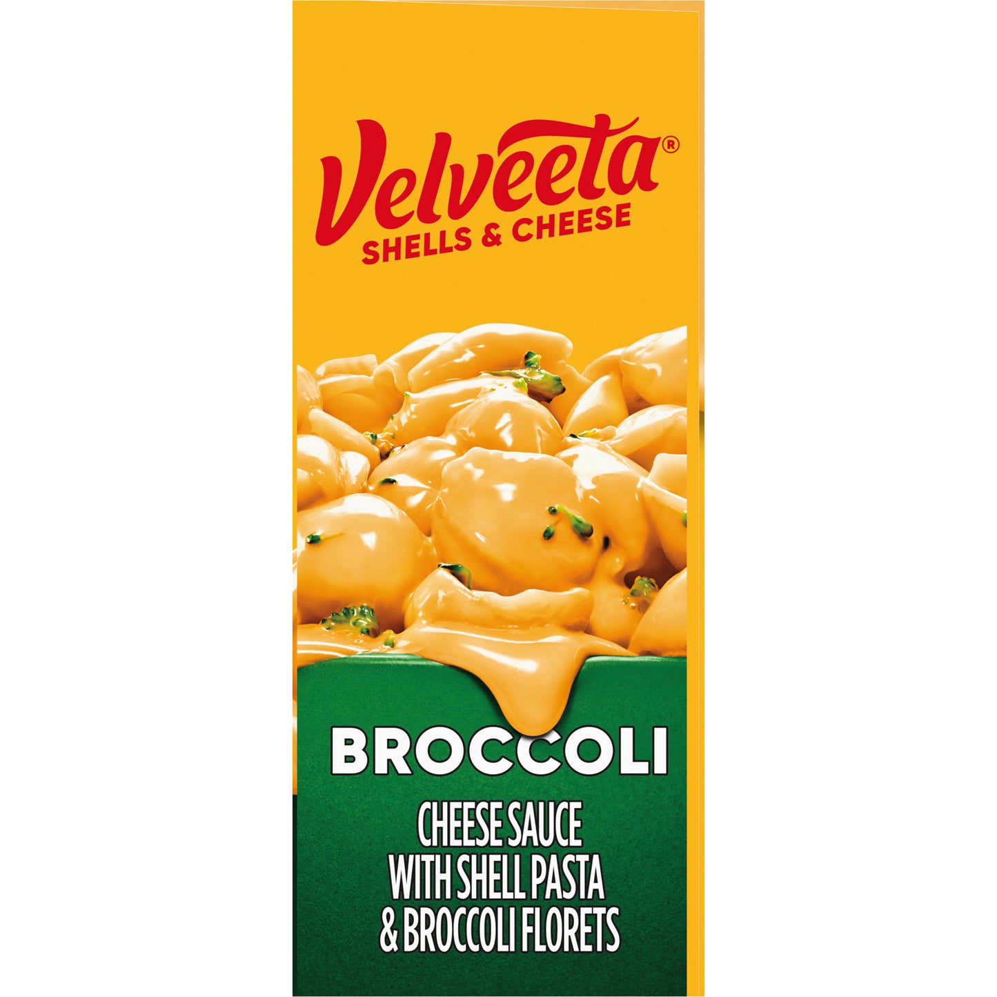 Velveeta Shells and Cheese Broccoli Macaroni and Cheese Dinner, 9.4 oz Box