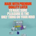 TROJAN Ultra Thin Condoms For Ultra Sensitivity, Lubricated, 36 Count Value Pack