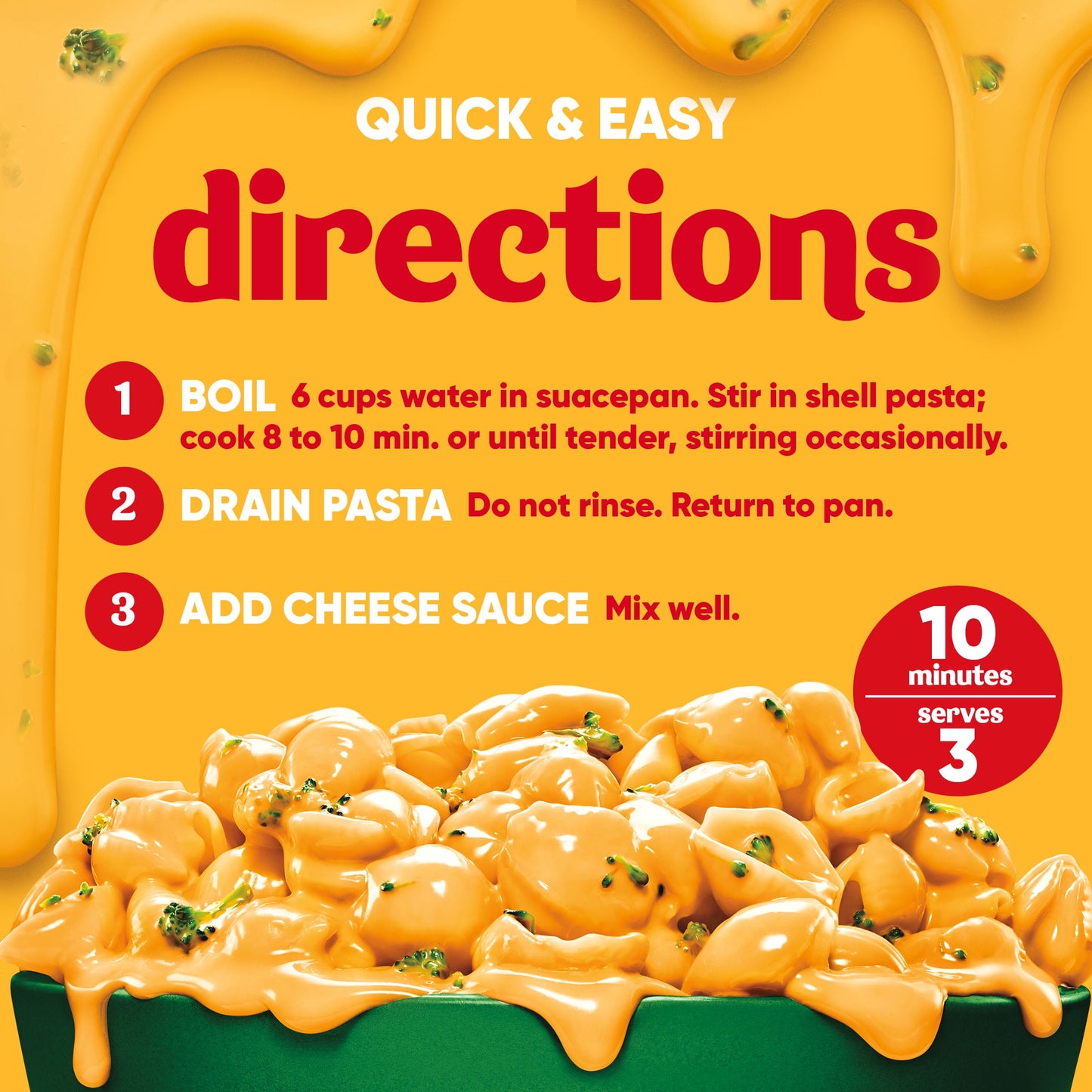 Velveeta Shells and Cheese Broccoli Macaroni and Cheese Dinner, 9.4 oz Box