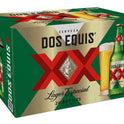 Dos Equis Mexican Lager Beer, 24 Pack, 12 fl oz Bottles, 4.2% Alcohol by Volume