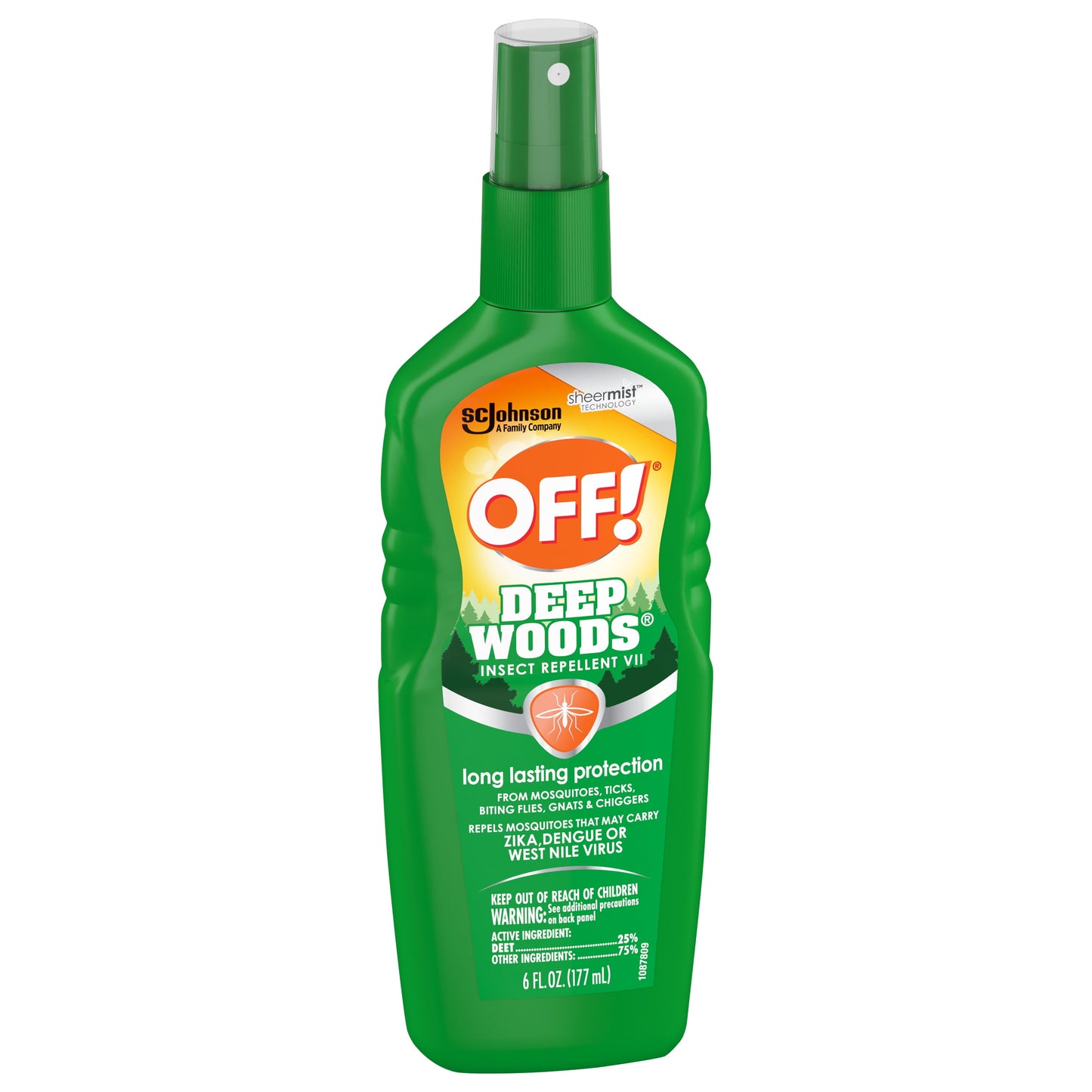 OFF! Deep Woods Insect Repellent VII, 6 fl oz