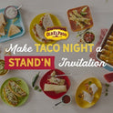 Old El Paso Stand 'N Stuff Bold Nacho Cheese Flavored Taco Dinner Kit, 9.5 oz.