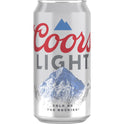 Coors Light Lager Beer, 24 Pack, 12 fl oz Cans, 4.2% ABV