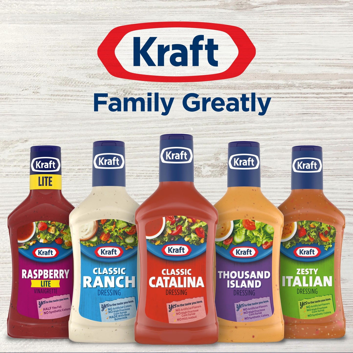 Kraft Classic Catalina Salad Dressing, 16 fl oz Bottle