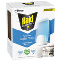 Raid Essentials Flying Insect Light Trap Starter Kit, Electric Flying Insect Trap & Refill