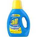 all Liquid Laundry Detergent, 4 in 1 with Stainlifters, Sunshine Fresh, 40 Ounces, 26 Wash Loads