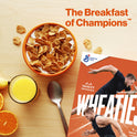 Wheaties Breakfast Cereal, Breakfast of Champions, 100% Whole Wheat Flakes, 15.6 oz