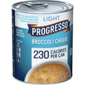 Progresso Light, Broccoli Cheese Canned Soup, Gluten Free, 18 oz.