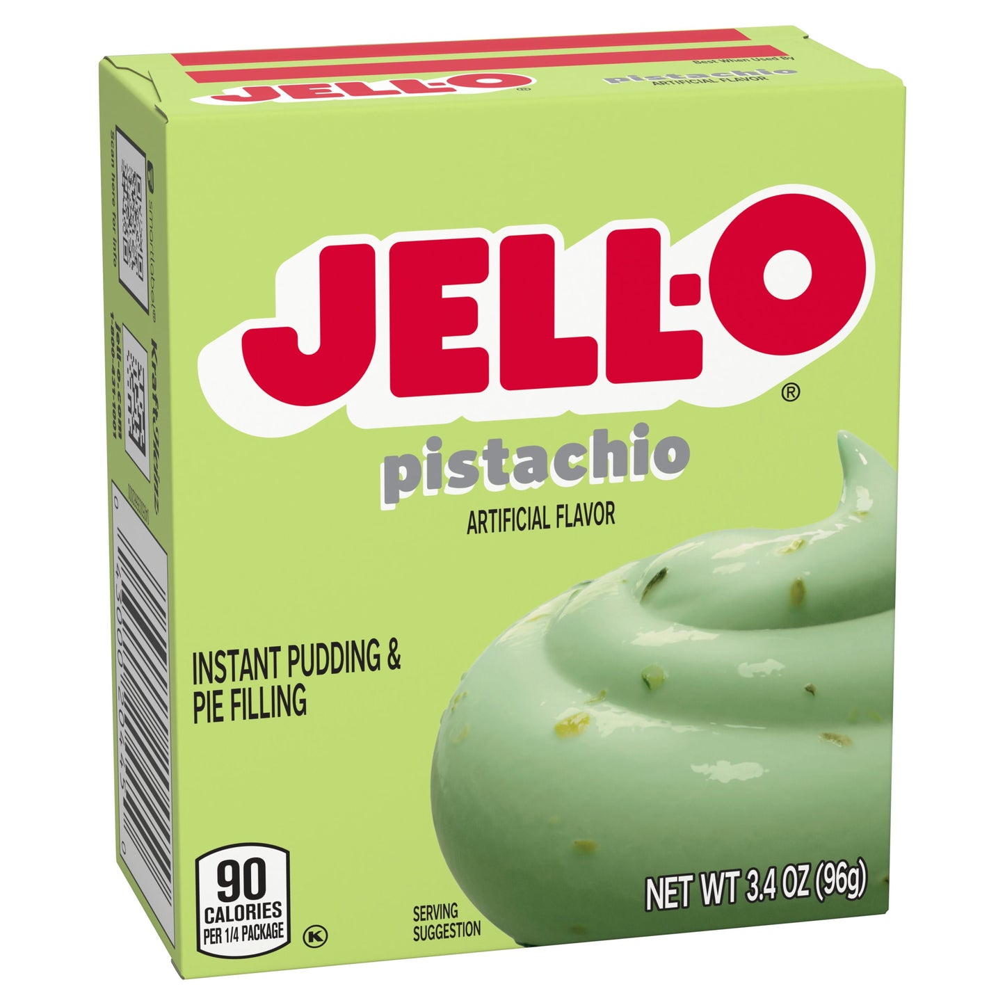 Jell-O Pistachio Instant Pudding Mix & Pie Filling, 3.4 oz. Box