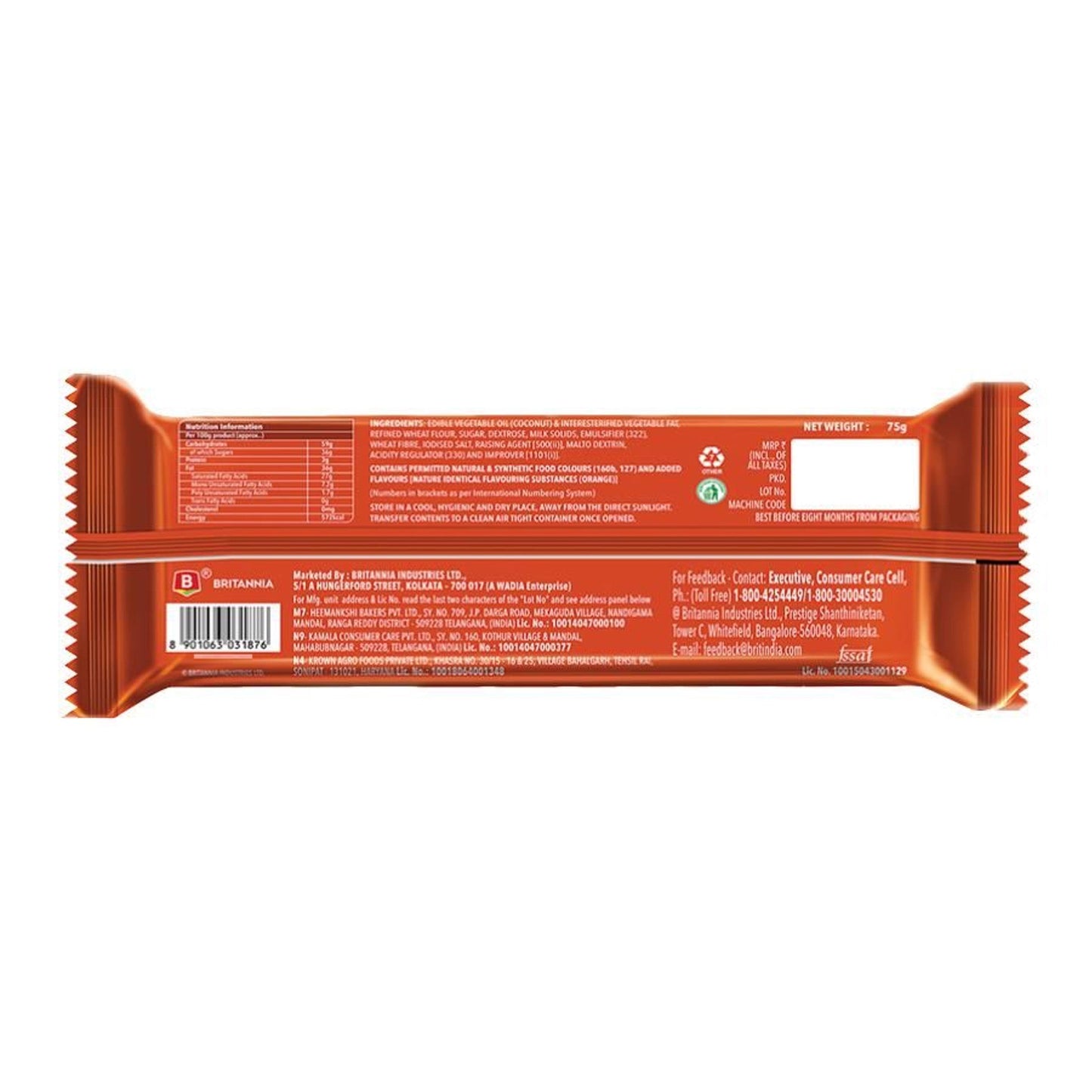 Treat Orange Creme Wafers