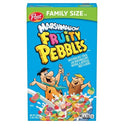 Post Fruity PEBBLES Marshmallow Cereal, 18 OZ Box