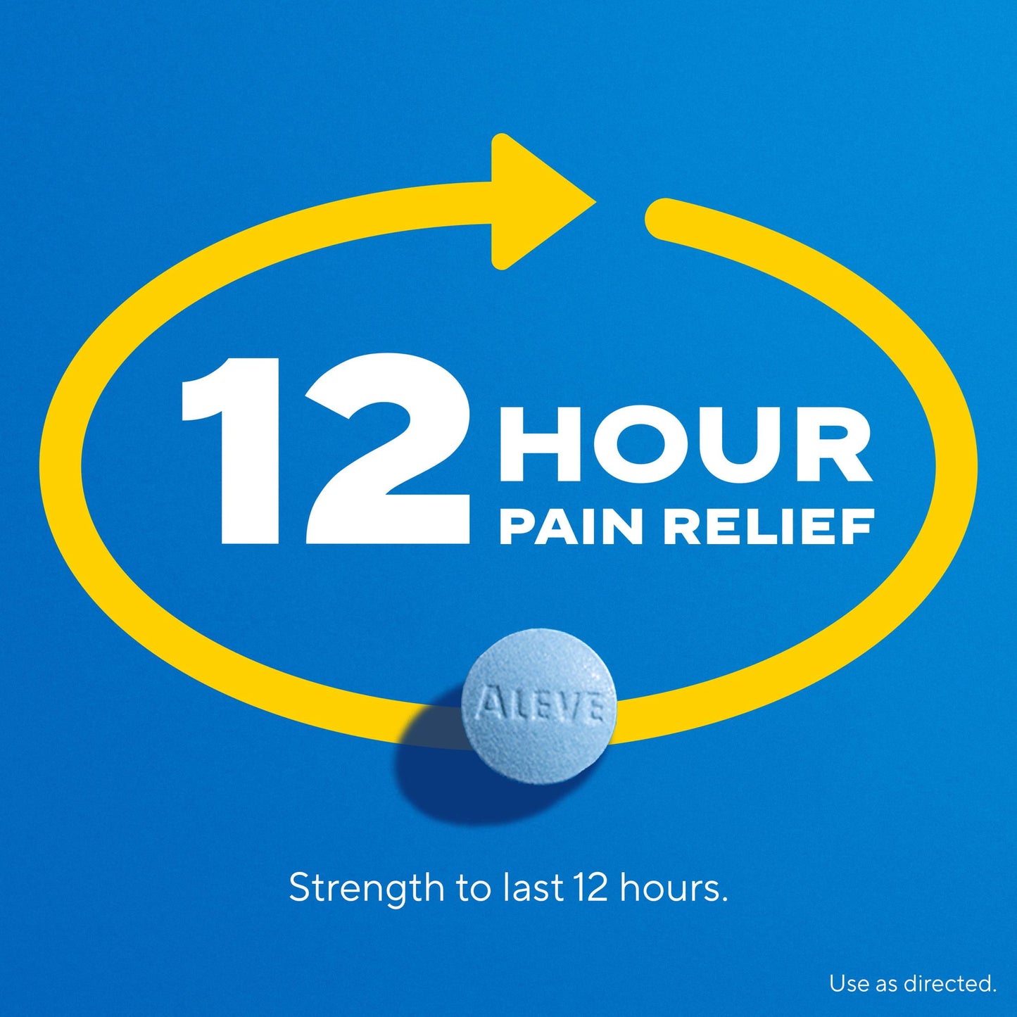 Aleve Back & Muscle Pain Reliever Naproxen Sodium Tablets, 90 Count