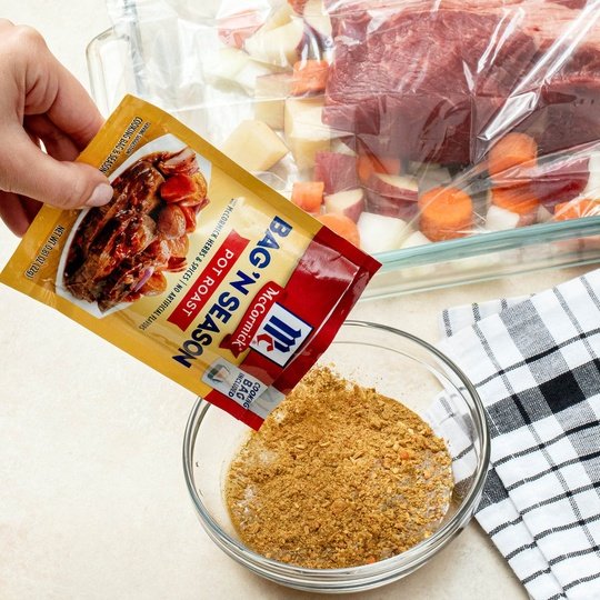 McCormick Bag 'n Season Pot Roast Seasoning Mix, 0.81 oz Coatings & Batters