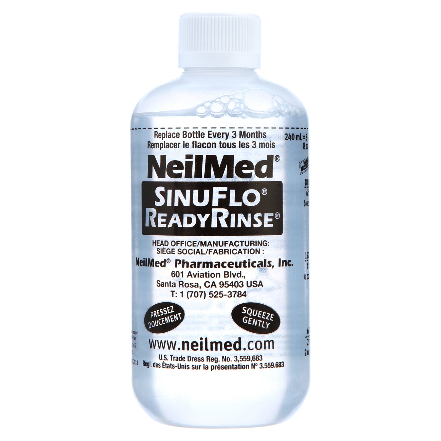 NeilMed SinuFlo Ready Rinse Premixed Nasal Wash Solution