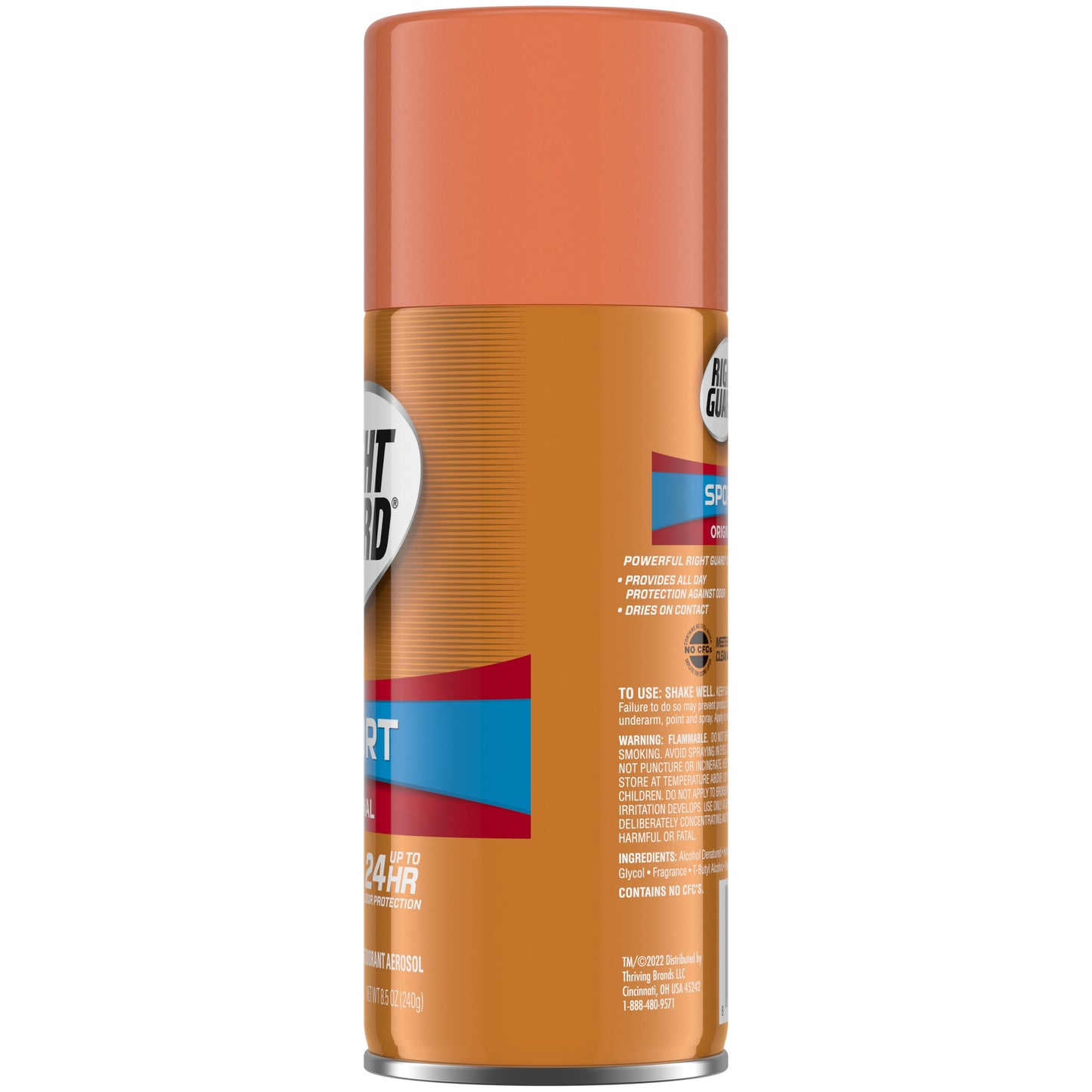 Right Guard Sport Deodorant Aerosol Spray, Original, 8.5 oz