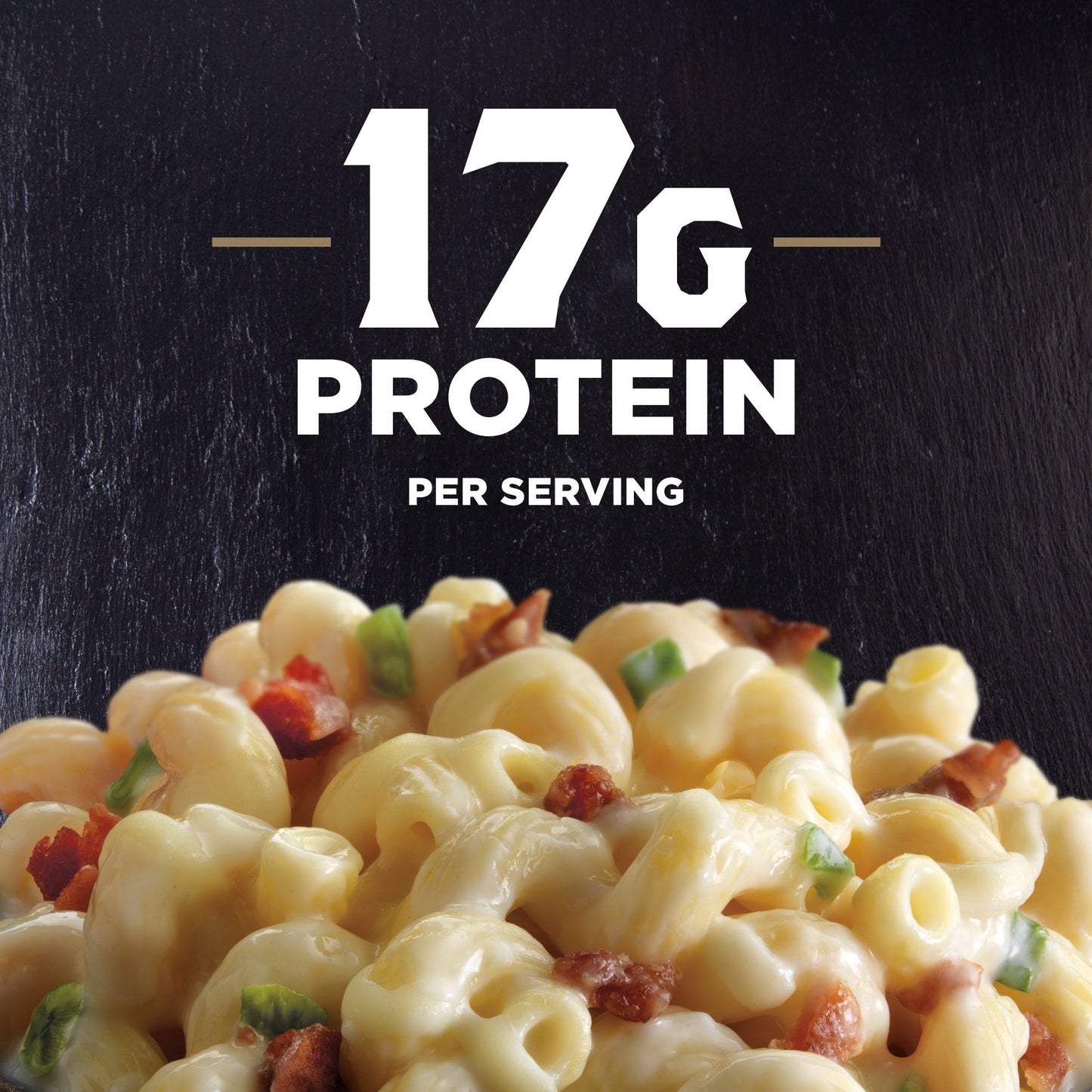 Banquet Mega Bowls Bacon Mac N' Cheese Frozen Meal, 13 oz (Frozen)