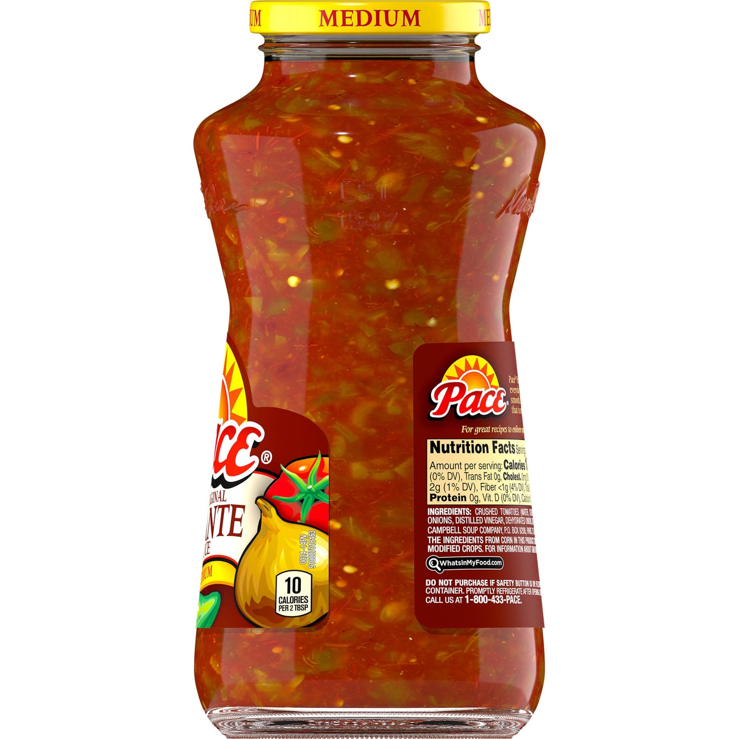 Pace Medium Picante Sauce, 24 oz Jar