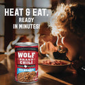 WOLF BRAND Chili No Beans, Chili Without Beans, 38.5 oz.