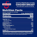 (4 Pack) Swanson White Premium Chunk Canned Chicken Breast in Water, Fully Cooked Chicken, 4.5 oz Can