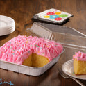 EZ Foil Cake Pans with Lids, 8x8 Inch, 3 Count