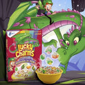 Lucky Charms Gluten Free Cereal with Marshmallows, Kids Breakfast Cereal, 10.5 oz
