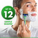 Sensor3 Sensitive Men's Disposable Razor, 8 Razors