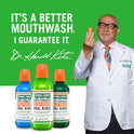 TheraBreath Fresh Breath Mouthwash, Mild Mint, Alcohol-Free, 1 Liter