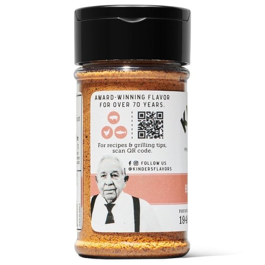 Kinder's Bourbon Peach Rub and Seasoning, 2.5oz