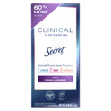 Secret Clinical Strength Clear Gel Antiperspirant Deodorant, Clean Lavender, 2.6 oz