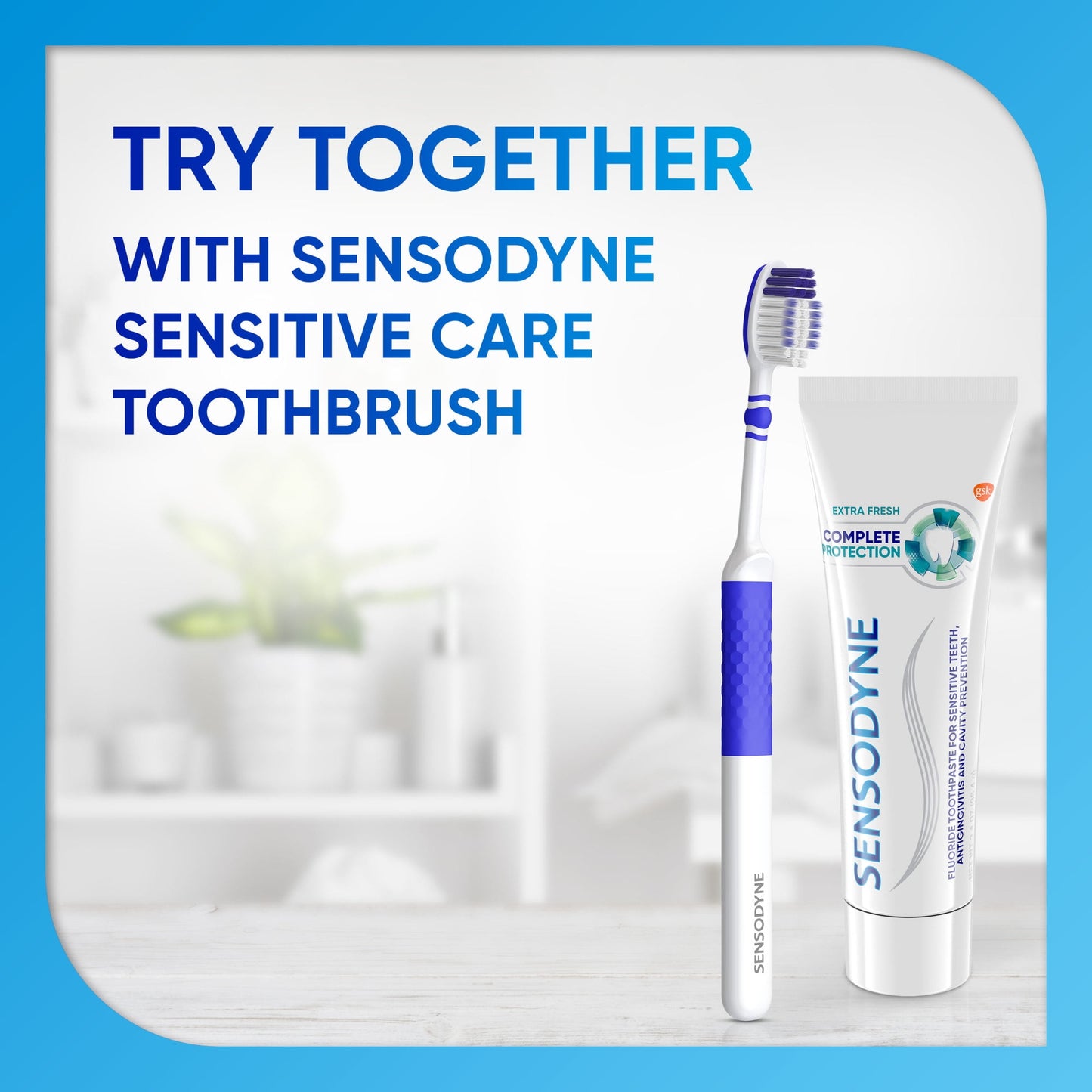 Sensodyne Complete Protection Sensitive Toothpaste, Extra Fresh, 3.4 Oz, 2 Pack