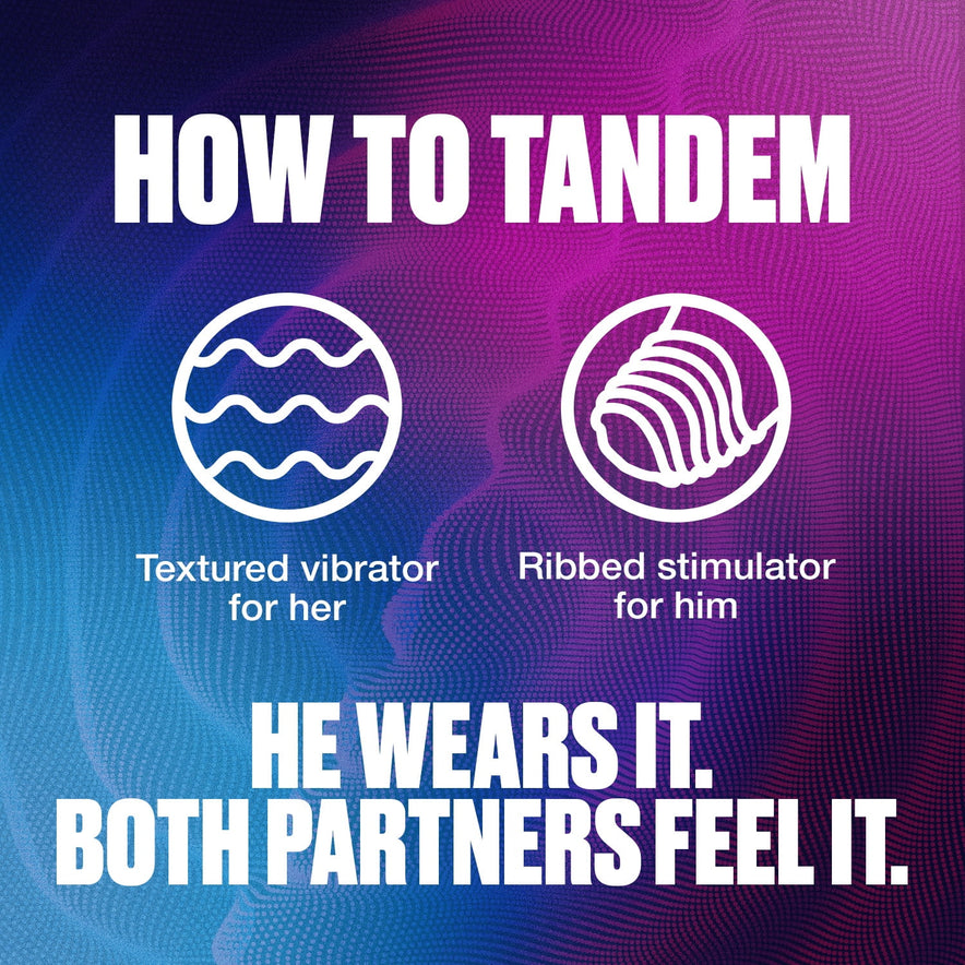 TROJAN Vibrations Tandem Couples Vibrating Ring, Personal Massager, 1 instafresh TROJAN Vibrations Tandem Couples Vibrating Ring, Personal Massager, 1 instafresh