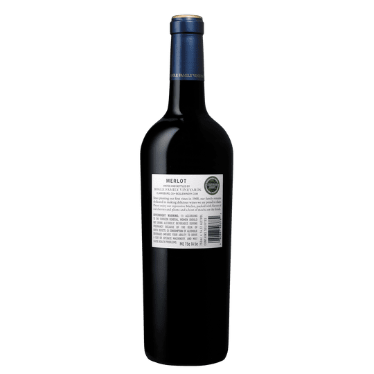 Bogle Merlot Red Wine, California, 14.5% ABV, 750ml Glass Bottle, 5-150ml Servings