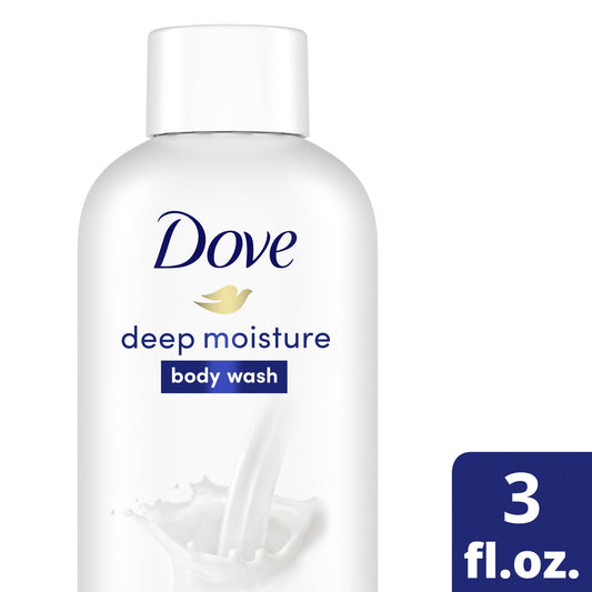 Dove Deep Moisture Nourishing Gentle Body Wash, 3 fl oz