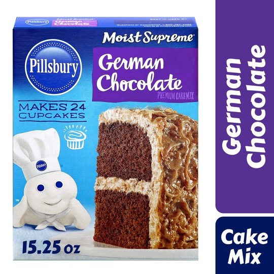 Pillsbury German Chocolate Cake Mix 15.25 oz