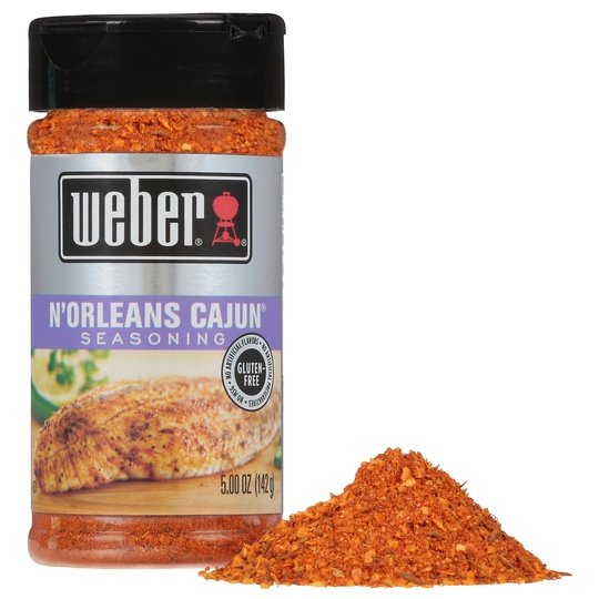 Weber N'Orleans Cajun Seasoning, 5 oz