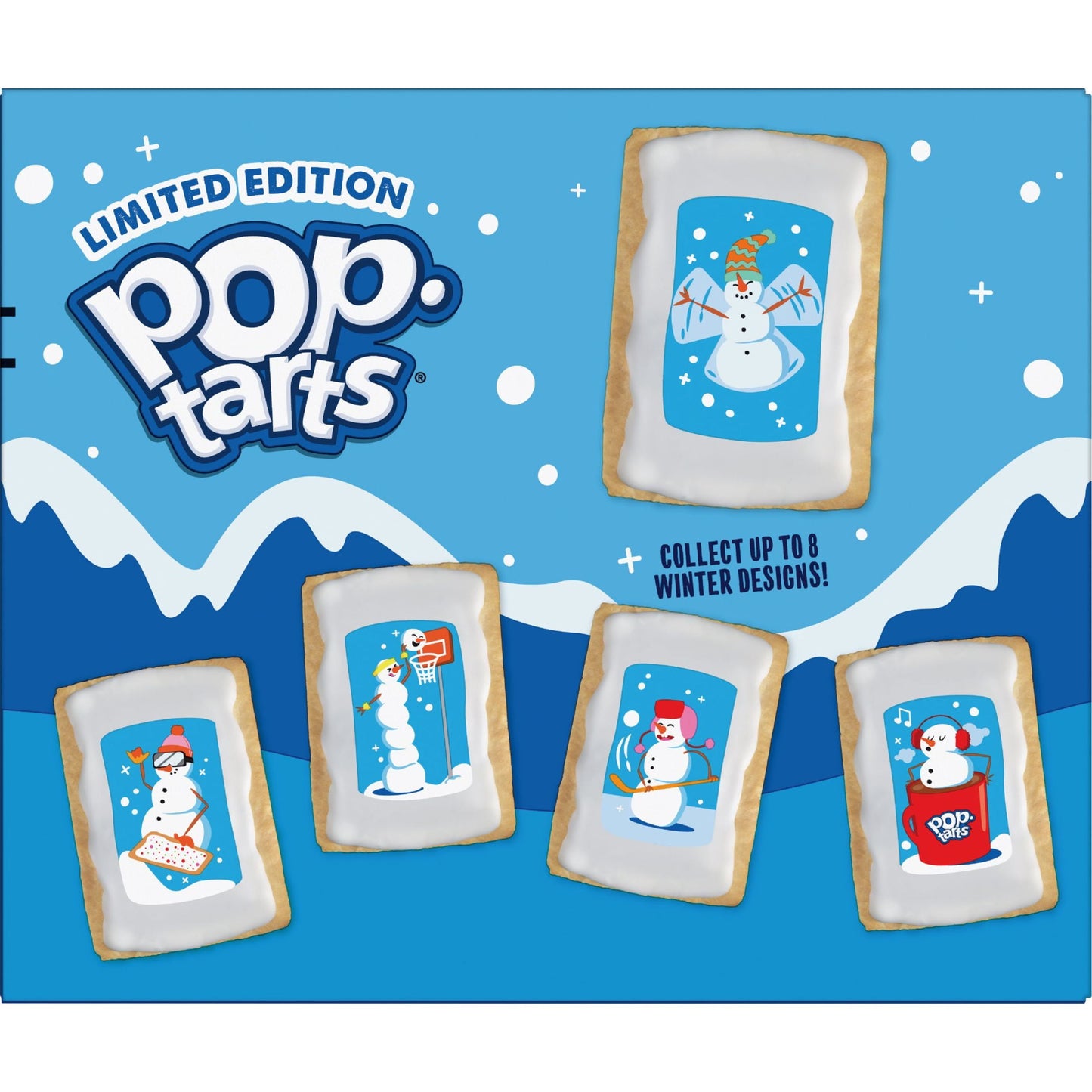 Pop-Tarts Frosted Sugar Cookie Instant Breakfast Toaster Pastries, Shelf-Stable, Ready-to-Eat, 27 oz, 16 Count Box