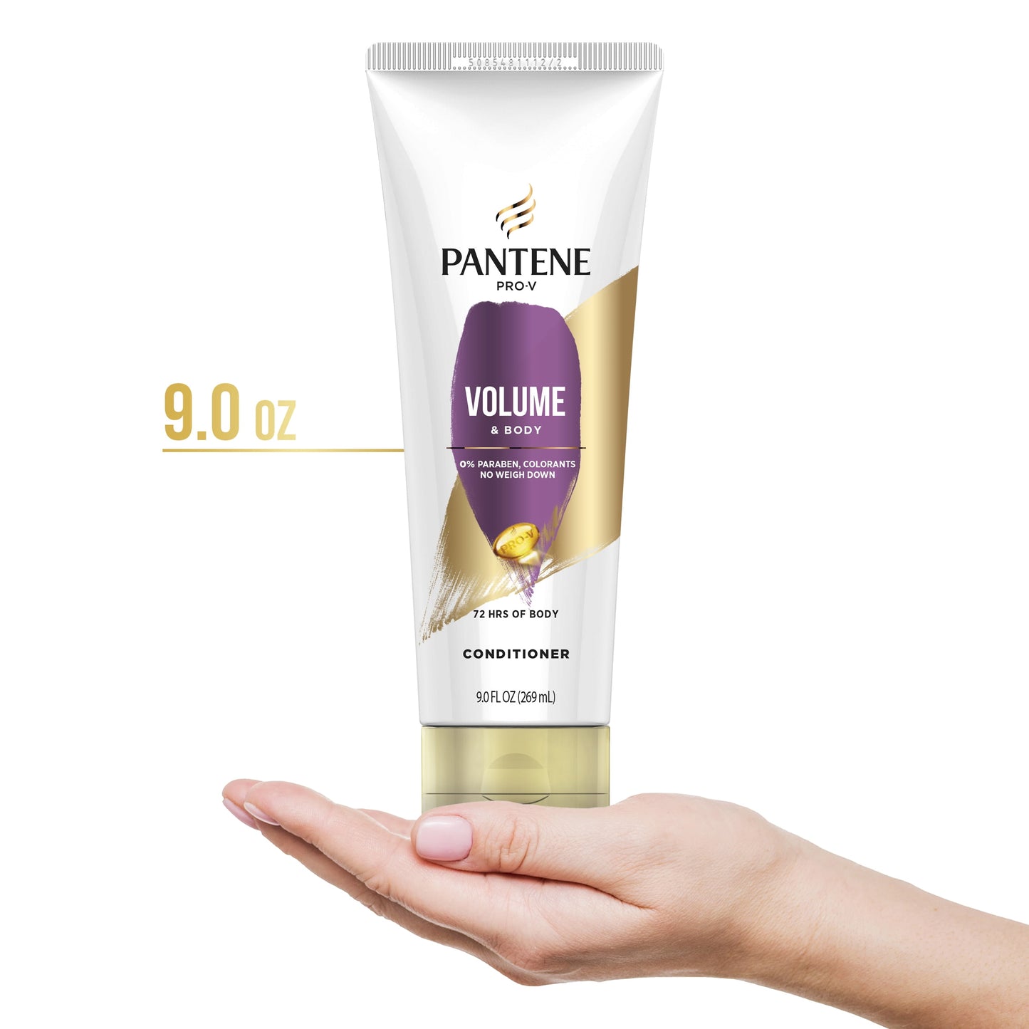 Pantene Pro-V Volume & Body Shampoo 10.4 fl oz + Conditioner 9.0 fl oz, All Hair Types